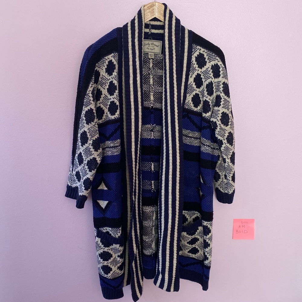 Lucky Brand Aztec Cardigan